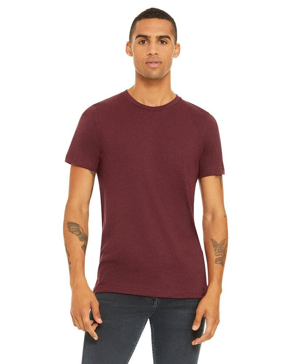 Bella+Canvas B3001CVC - Remera de manga corta CVC Unisex Heather 