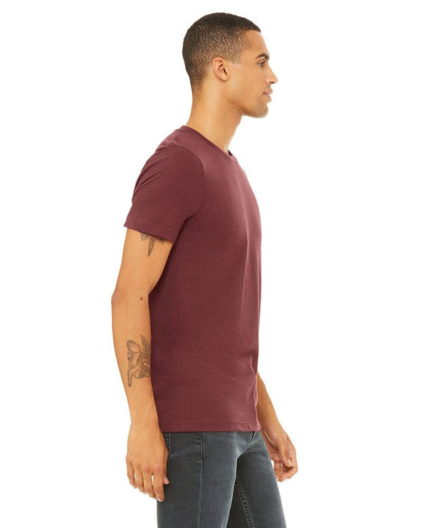 Bella+Canvas B3001CVC - Remera de manga corta CVC Unisex Heather 