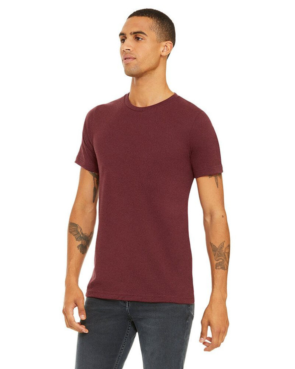 Bella+Canvas B3001CVC - Remera de manga corta CVC Unisex Heather 