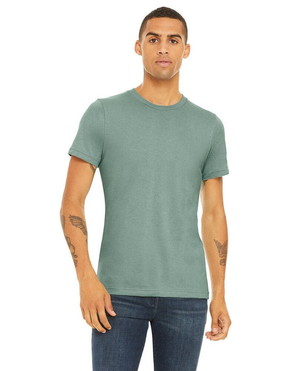 BELLA+CANVAS B3001CVC - Unisex Heather CVC Short Sleeve Tee