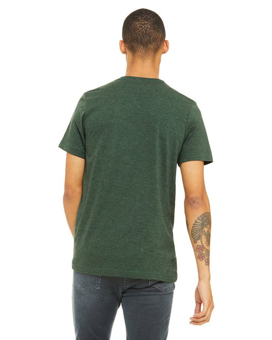Bella+Canvas B3001CVC - Remera de manga corta CVC Unisex Heather