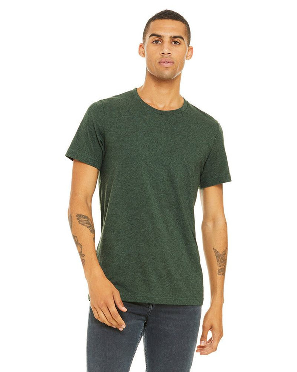 BELLA+CANVAS B3001CVC - Unisex Heather CVC Short Sleeve Tee