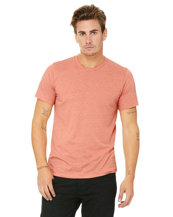 BELLA+CANVAS B3001CVC - Unisex Heather CVC Short Sleeve Tee