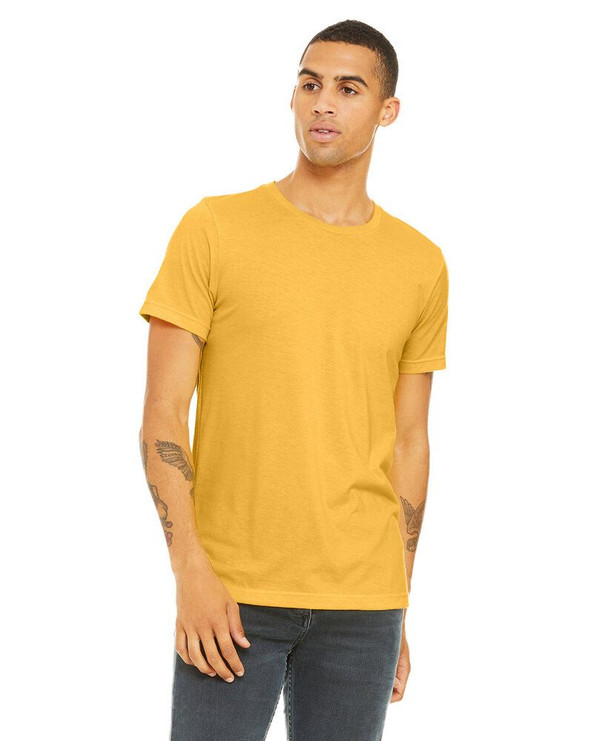 Bella+Canvas B3001CVC - Remera de manga corta CVC Unisex Heather 