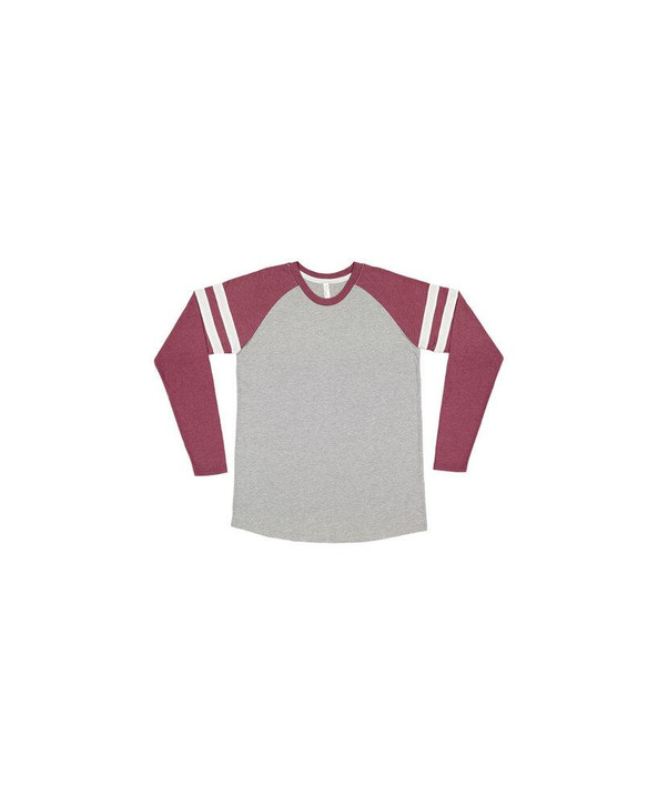 LAT Apparel LA6934 - LAT Men's Gameday Mash-Up Long Sleeve Vintage Fine Jersey Tee
