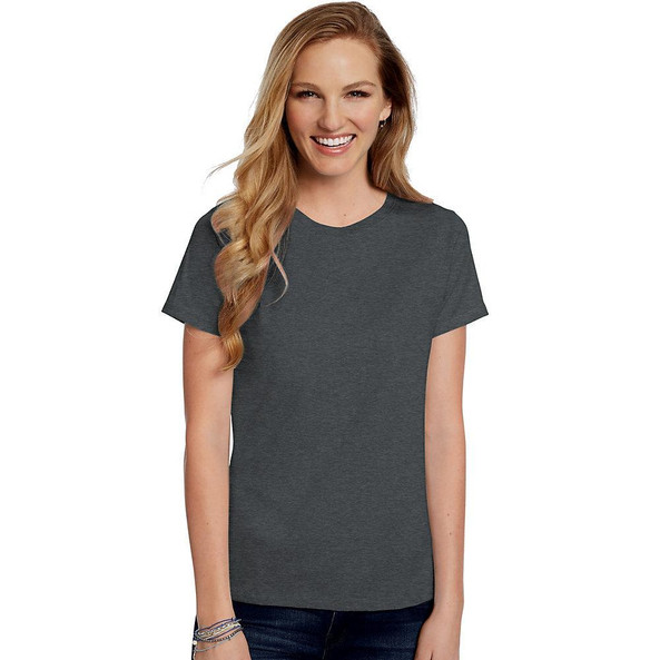 Hanes 5680 - Ladies' ComfortSoft® Heavyweight T-Shirt