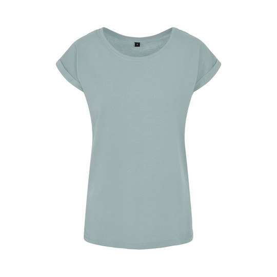 Build Your Brand BY021 - Damer Extended Shoulder Tee