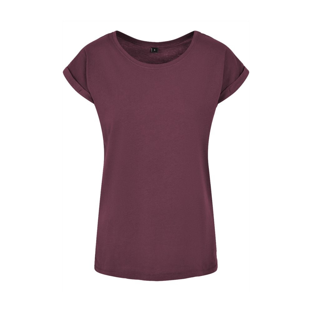 Build Your Brand BY021 - Damer Extended Shoulder Tee