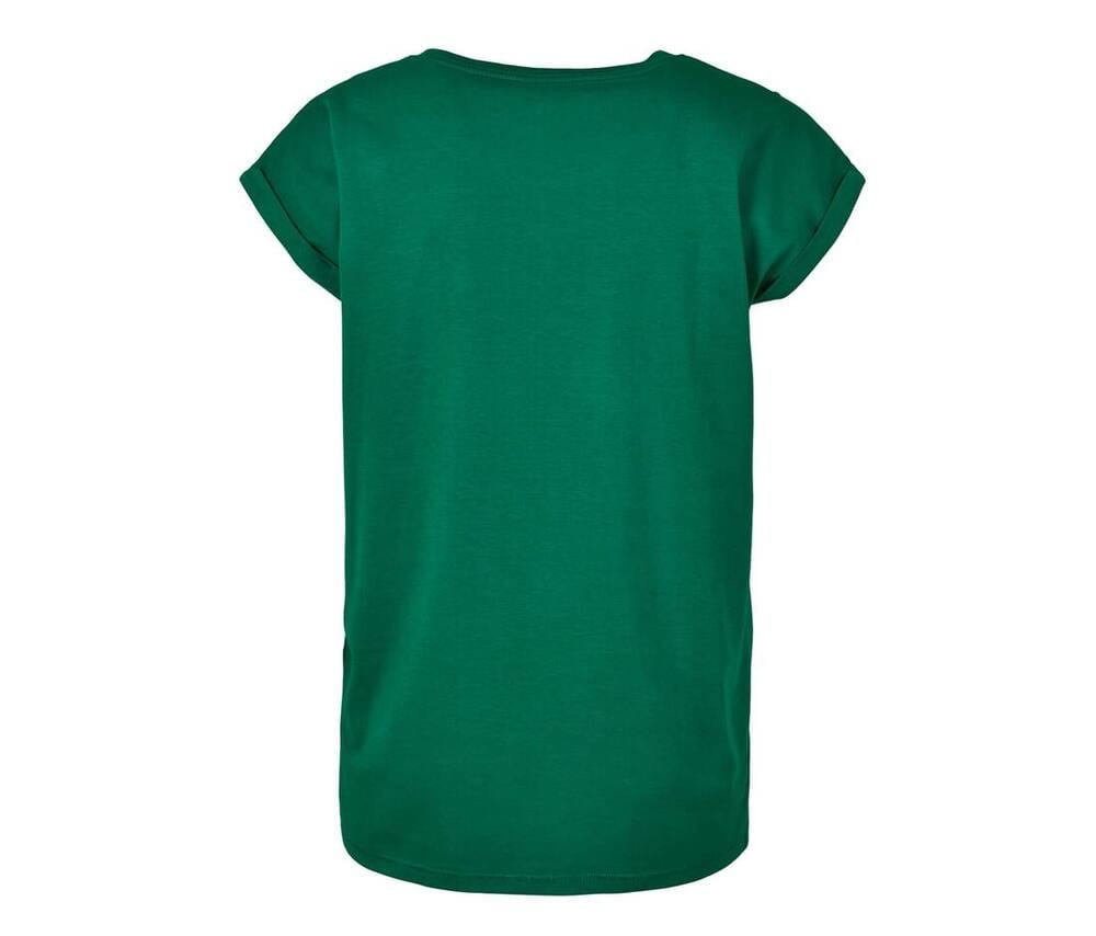 Build Your Brand BY021 - Naisten Extended Shoulder Tee