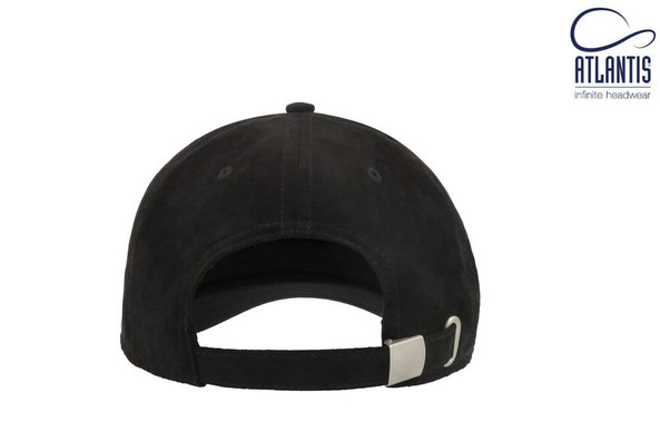 ATLANTIS AT058 - Casquette 6 pans mid visor faux suède