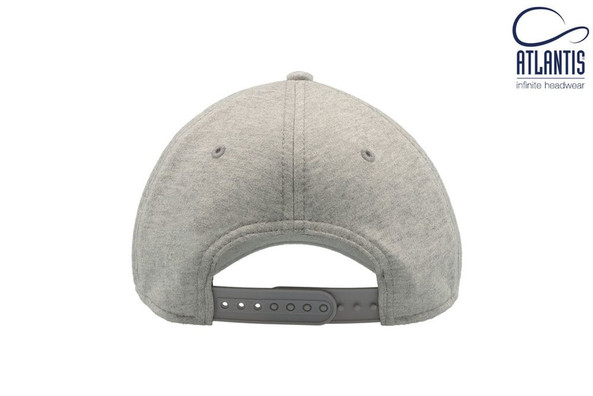 ATLANTIS AT059 - Casquette 6 pans Mid Visor jersey