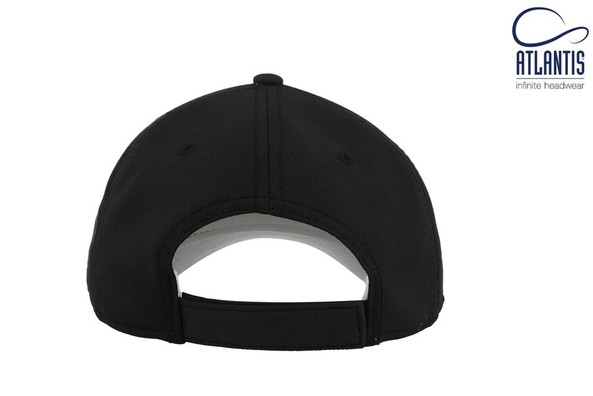 Atlantis AT064 - 6-panel cap in bamboo/polyester blend