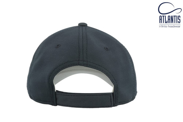 Atlantis AT064 - 6-panel cap in bamboo/polyester blend