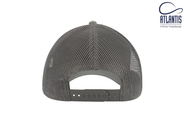 ATLANTIS AT083 - Casquette 5 pans style trucker en jersey