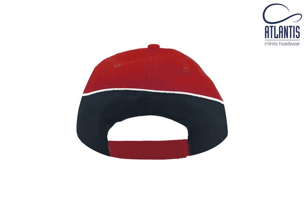 Atlantis AT088 - Contrasting 6-panel cap