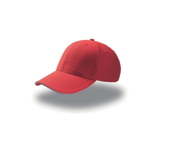 Atlantis AT094 - 6-panel cap with sandwich visor