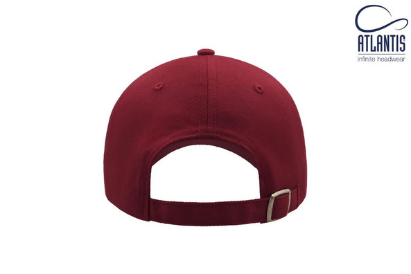 Atlantis AT094 - Cappello a 6 pannelli con visiera sandwich