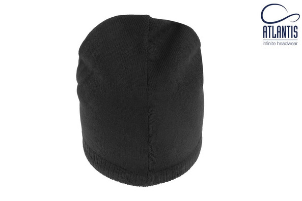 Atlantis AT117 - Beanie with Cotton Jersey Lining