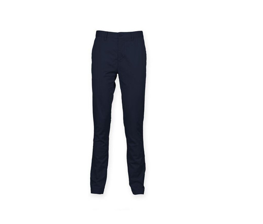 Front row FR621 - Pantaloni da stiramento degli uomini senza pinza