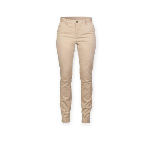 FRONT ROW FR622 - LADIES STRETCH CHINO TROUSERS