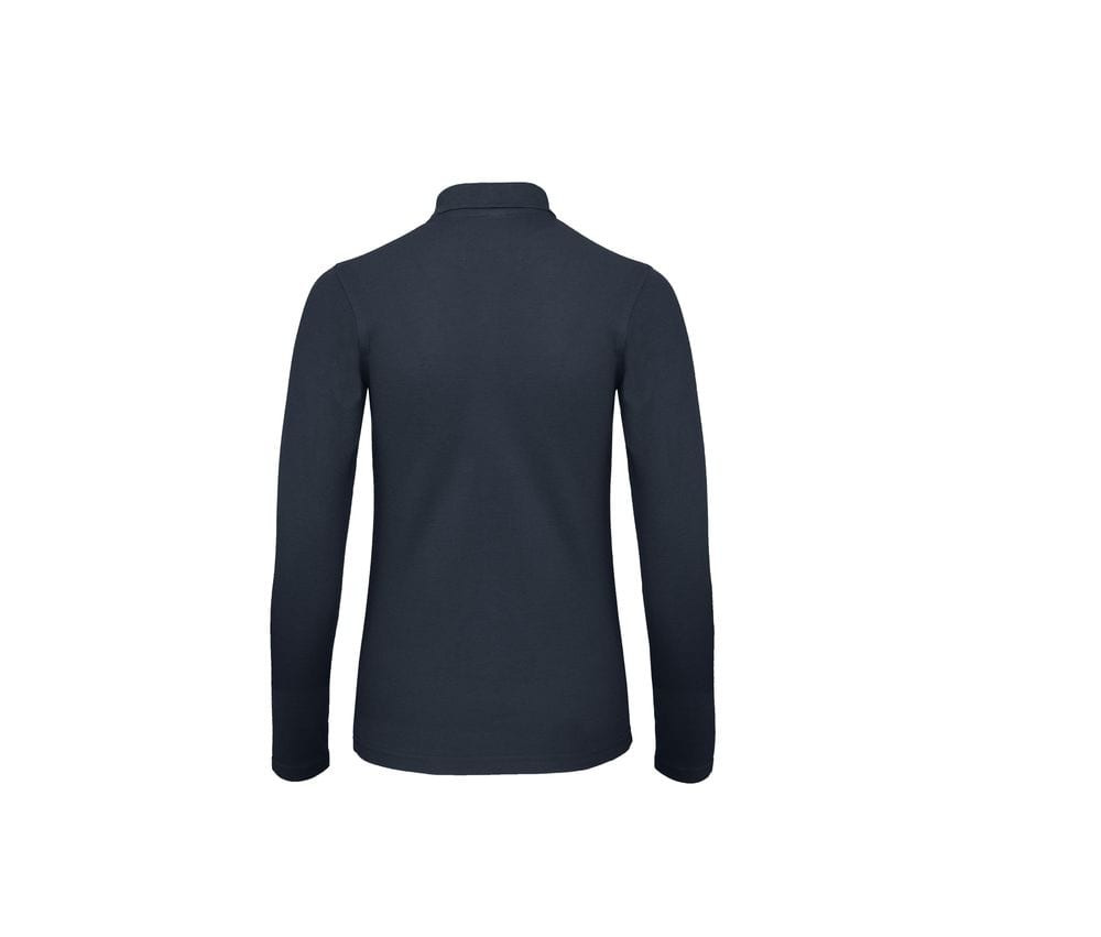 B&C ID1LW - Polo Maniche Lunghe Donna