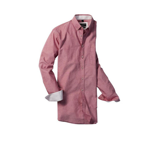 RUSSELL COLLECTION RU920M - MEN'S LONG SLEEVE TAILORED WASHED OXFORD SHIRT