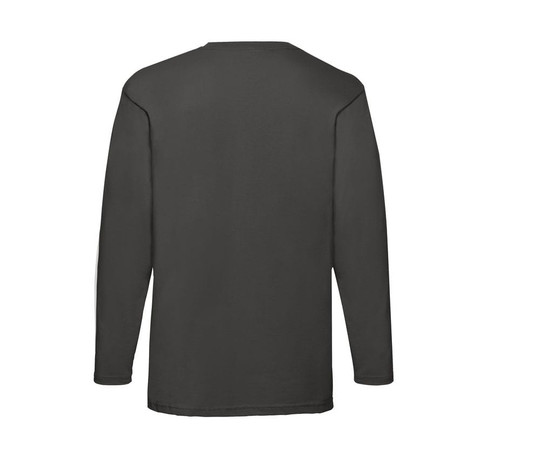 Fruit of the Loom SC233 - Långärmad T-shirt i 100% bomull herr