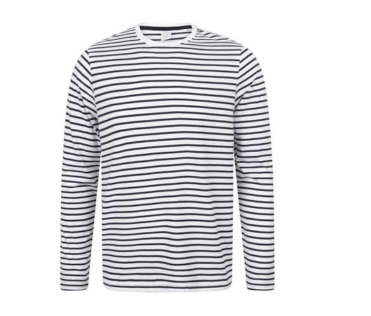 SF Men SF204 - Unisex Long Sleeved Striped T