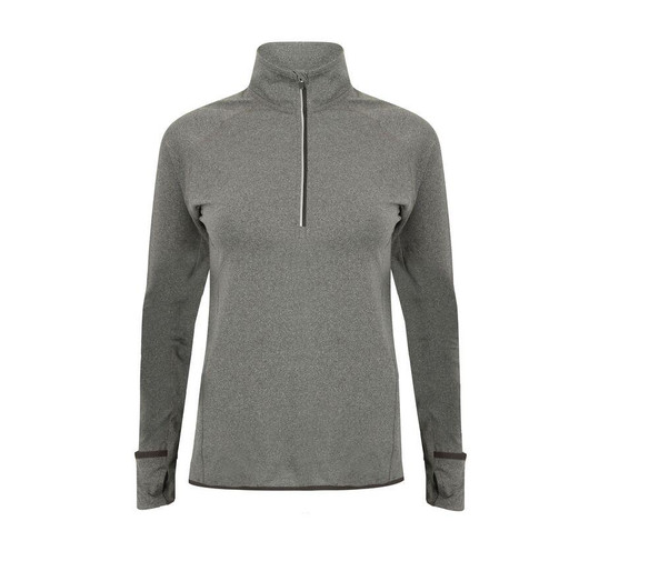 TOMBO TL563 - 1/4 zip tee-shirt sport