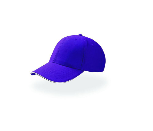 Atlantis AT094 - 6-panel cap with sandwich visor