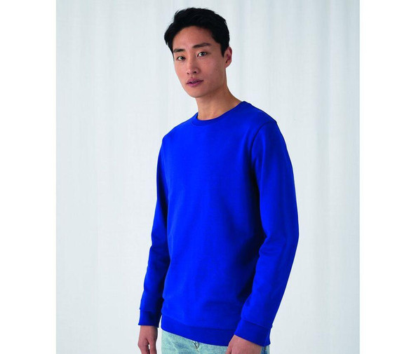 B&C BCU01W - Round neck sweatshirt