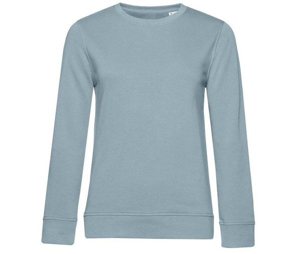 B&C BCW32B - Bio-sweatshirt voor dames met ronde hals