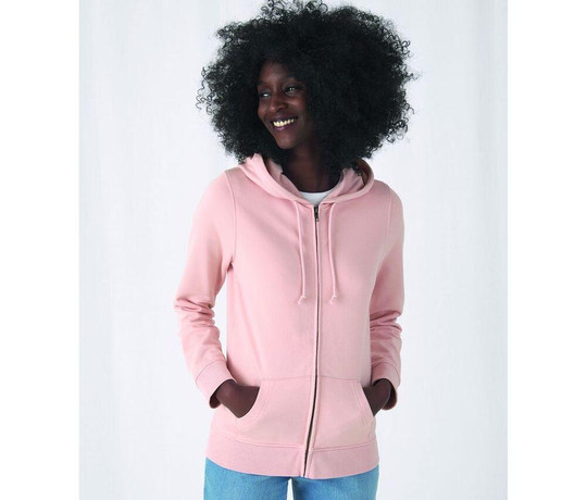 B&C BCW36B - Women's Organic Zipped Hoodie