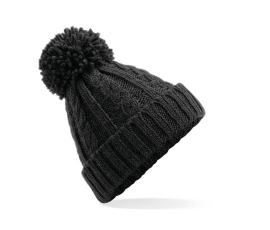 BEECHFIELD BF480 - CABLE KNIT MELANGE BEANIE
