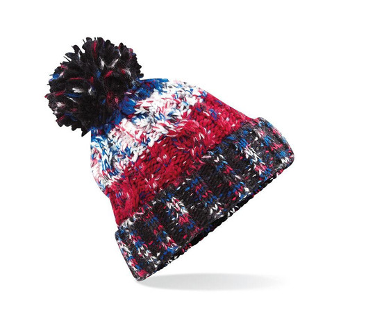 Beechfield BF486 - Corkscrew beanie with tassel
