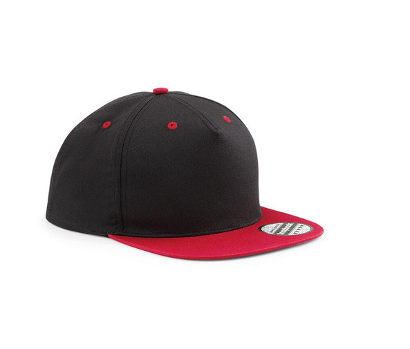 Beechfield BF610C - 5-sided cap with contrasting visor