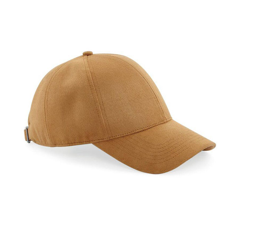 Beechfield BF656 - 6-Panel-Kappe aus Kunstwildleder