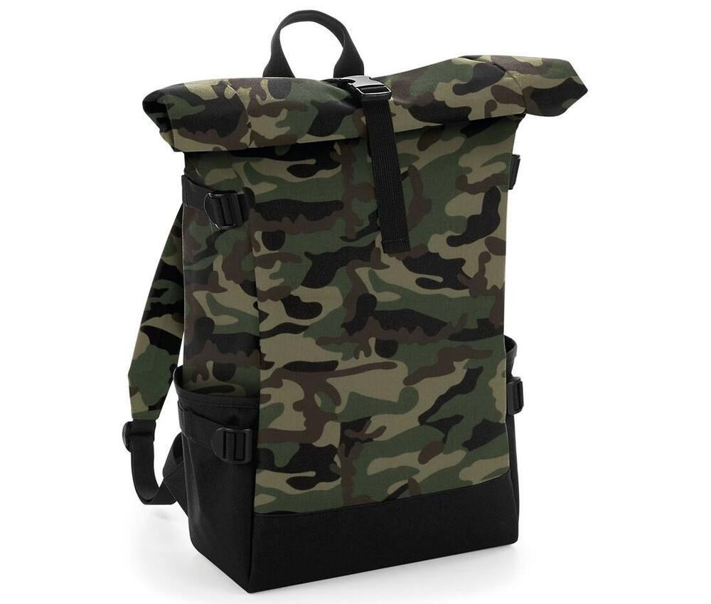 Bag Base BG858 - Värikäs reppu, jossa on rullattava läppä