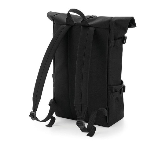 BAG BASE BG858 - BLOCK ROLL-TOP BACKPACK
