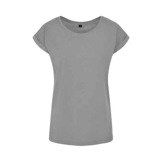 Build Your Brand BY021 - Damer Extended Shoulder Tee