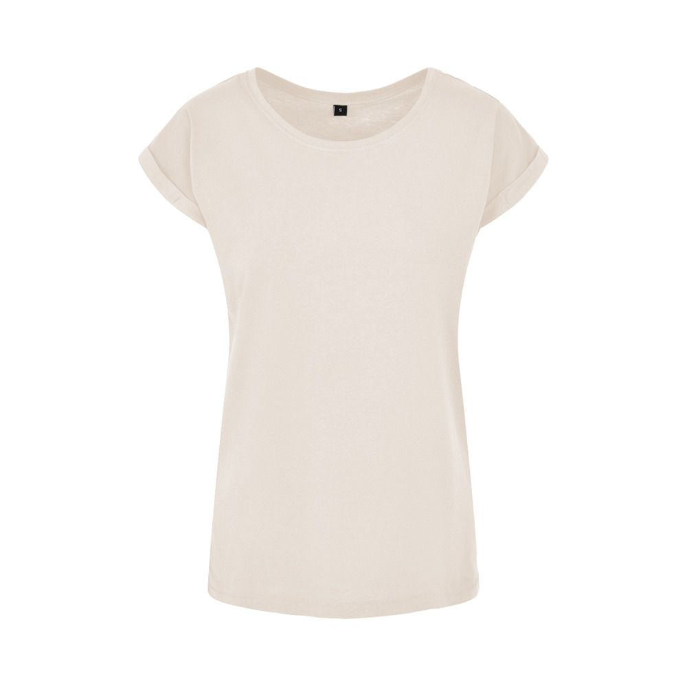 Build Your Brand BY021 - Naisten Extended Shoulder Tee