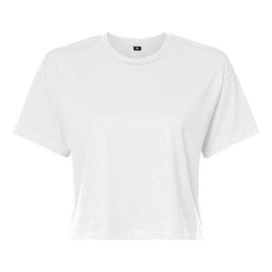 BUILD YOUR BRAND BY042 - Women's cropped t-shirt