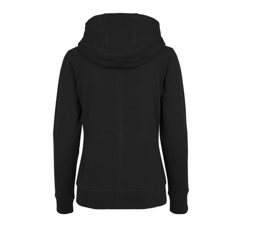 BUILD YOUR BRAND BY069 - Women's hooded zip sweatshirt