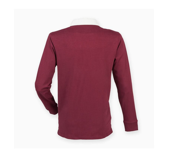 FRONT ROW FR104 - Langärmeliges Rugby-Polohemd