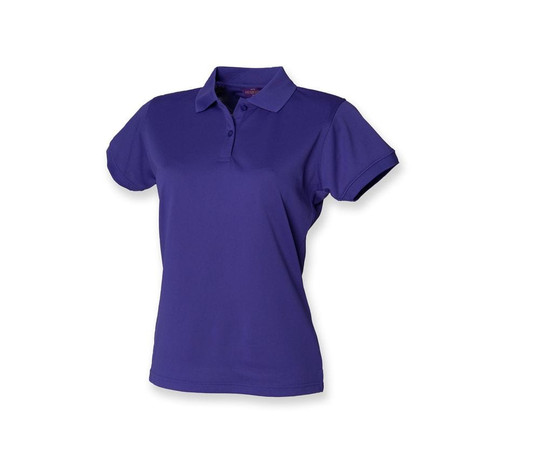 HENBURY HY476 - LADIES' COOLPLUS® WICKING POLO SHIRT