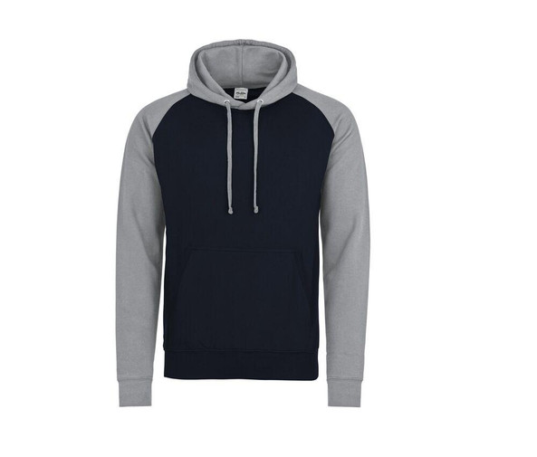 AWDIS JUST HOODS JH009 - BASEBALL HOODIE