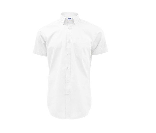 JHK JK605 - Oxford korte mouwen herenoverhemd