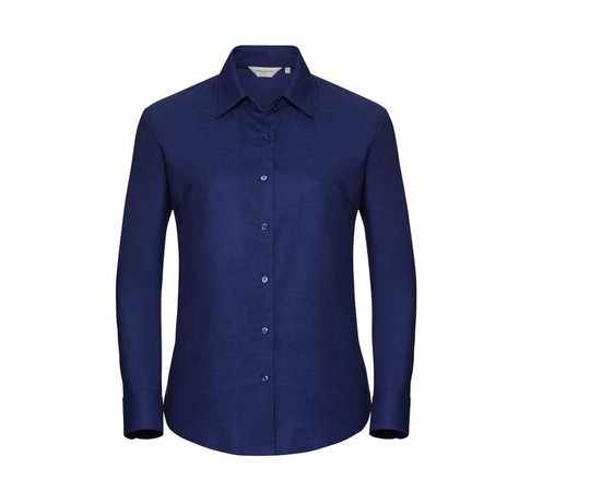 Russell Collection JZ32F - Ladies' Long Sleeve Easy Care Oxford Shirt