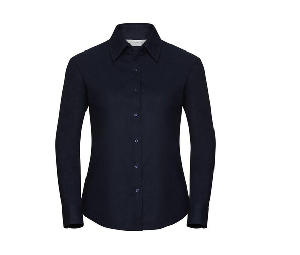 Russell Collection JZ32F - Ladies' Long Sleeve Easy Care Oxford Shirt