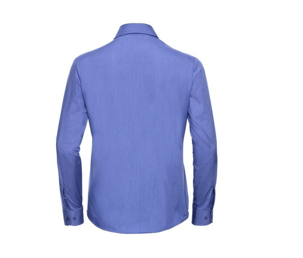 Russell Collection JZ34F - Poplin skjorta kvinnor